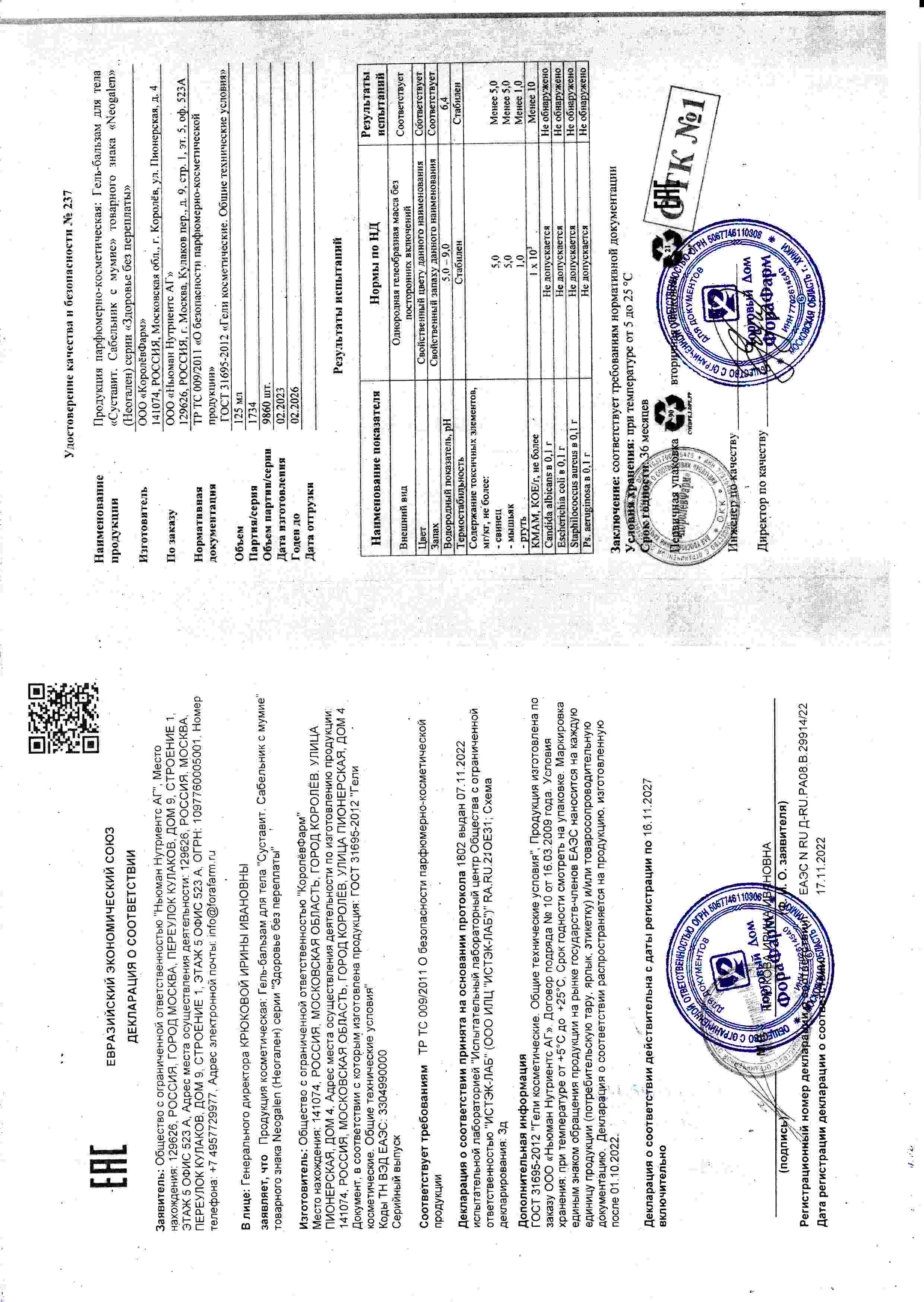 Паспорт №022023